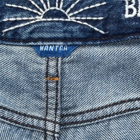 NWT Daily Blue Denim By AG Mid Wash Wide Barrel Jeans Size 24 - Picture 6 of 13